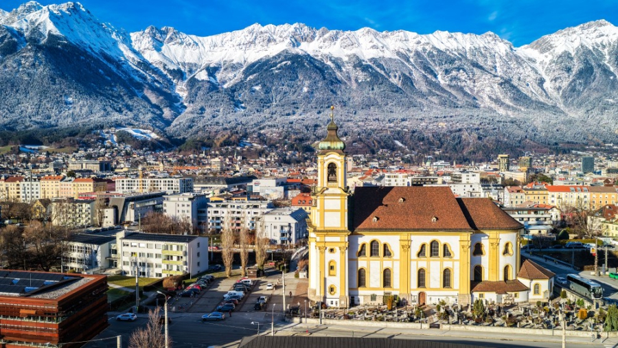 Innsbruck in één oogopslag.